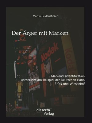 cover image of Der Ärger mit Marken